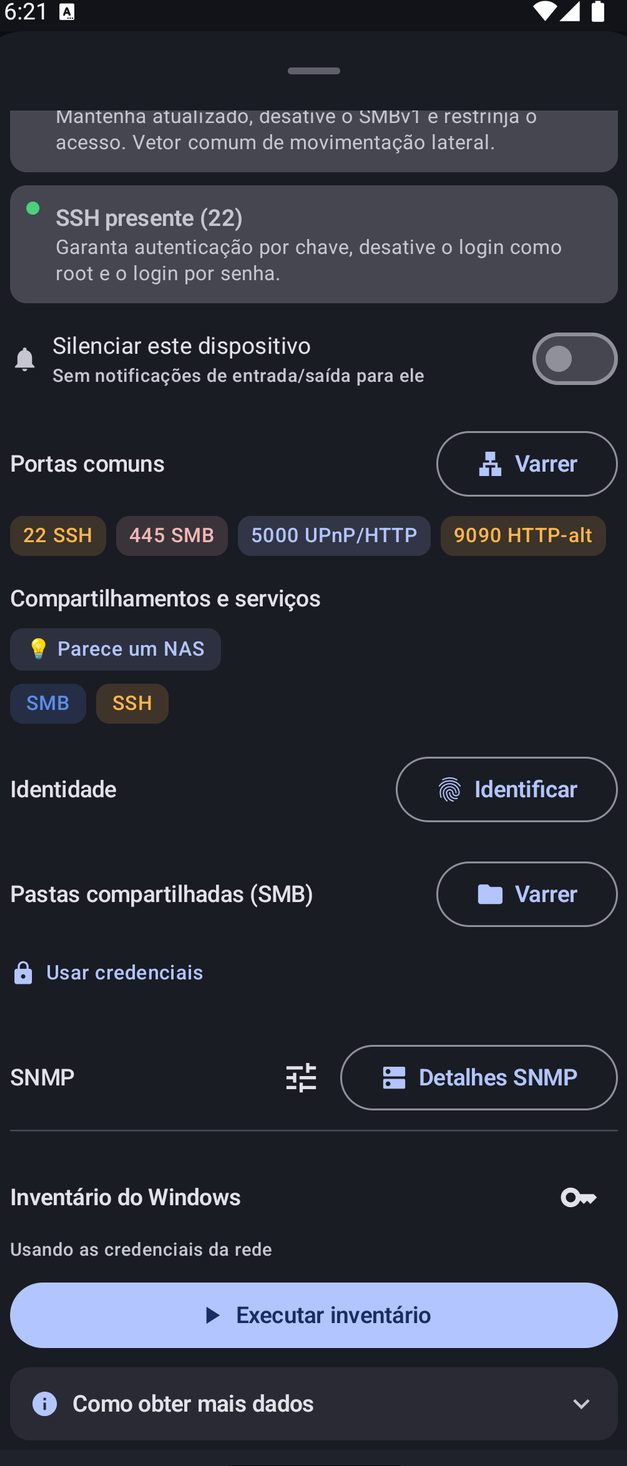 NetBlade Android — Detalhes do dispositivo: o que ele é e o que expõe
