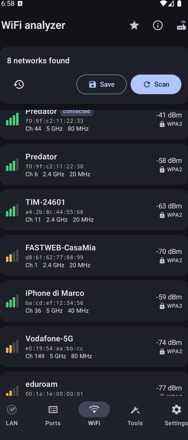NetBlade Android — Wi‑Fi analyzer: the air around you
