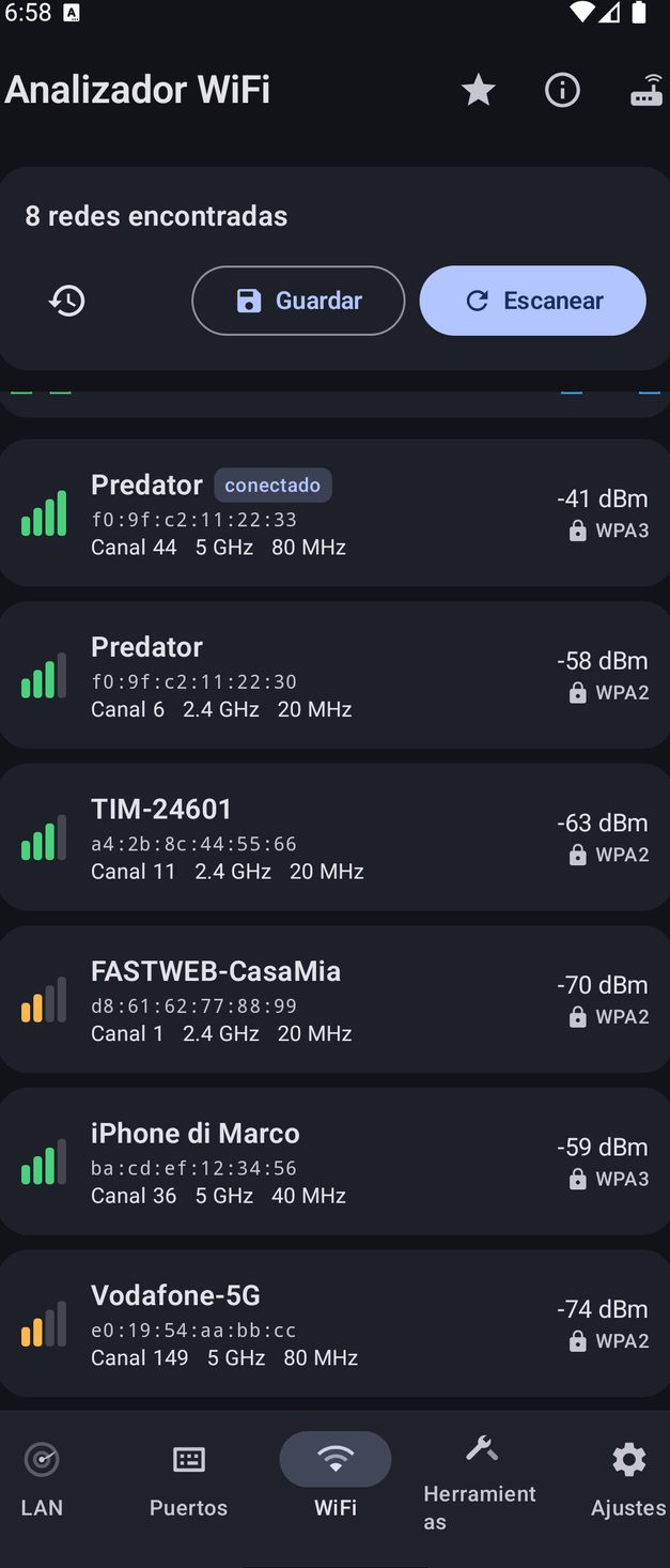 NetBlade Android — Analizador Wi‑Fi: el aire a tu alrededor