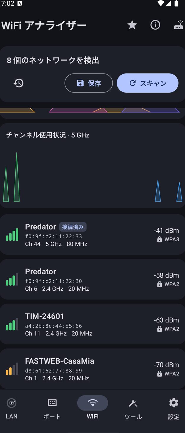 NetBlade Android — Wi‑Fi アナライザー：あなたの周りの電波